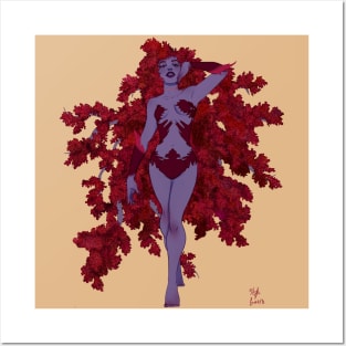 Autumn Dryad Posters and Art